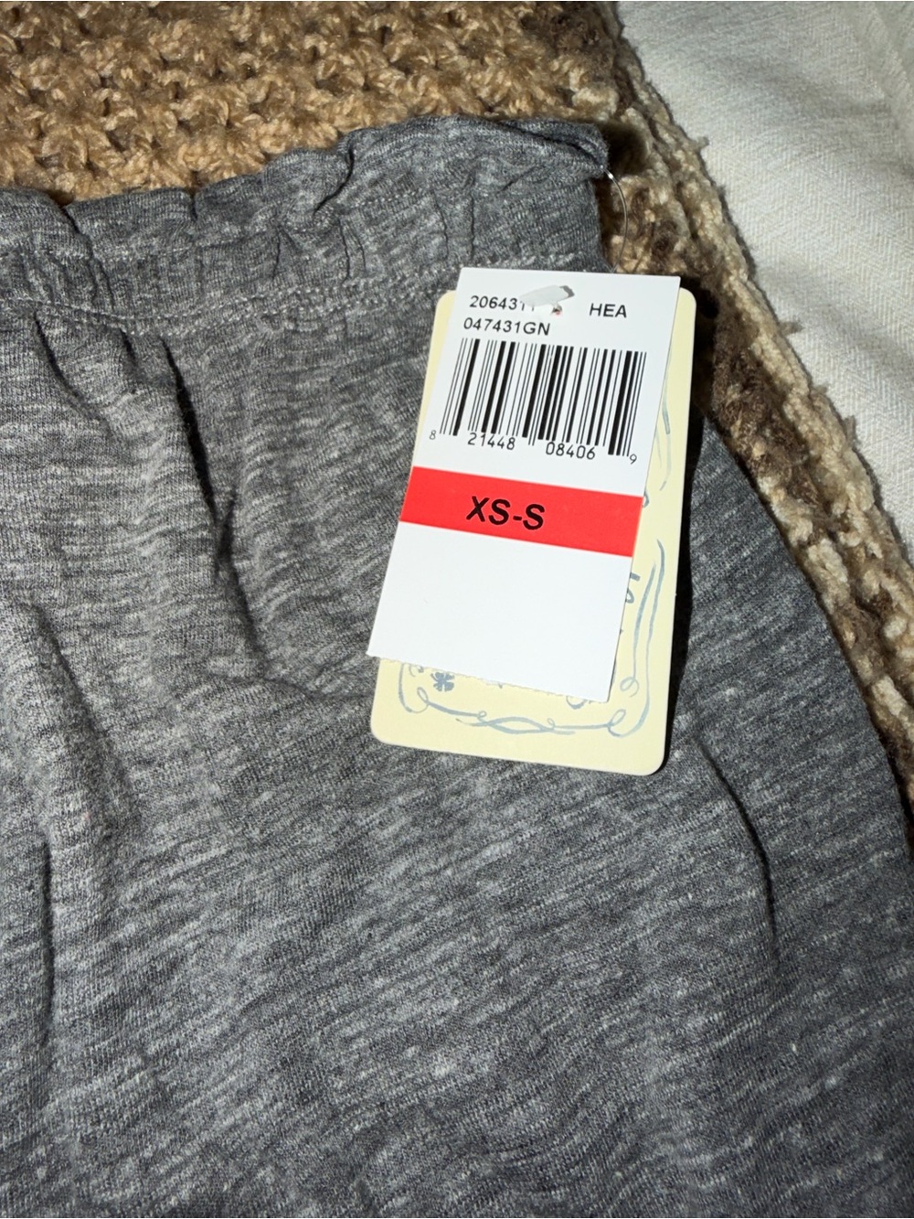 Luck Brand Ladies Gray Strapless Romper.